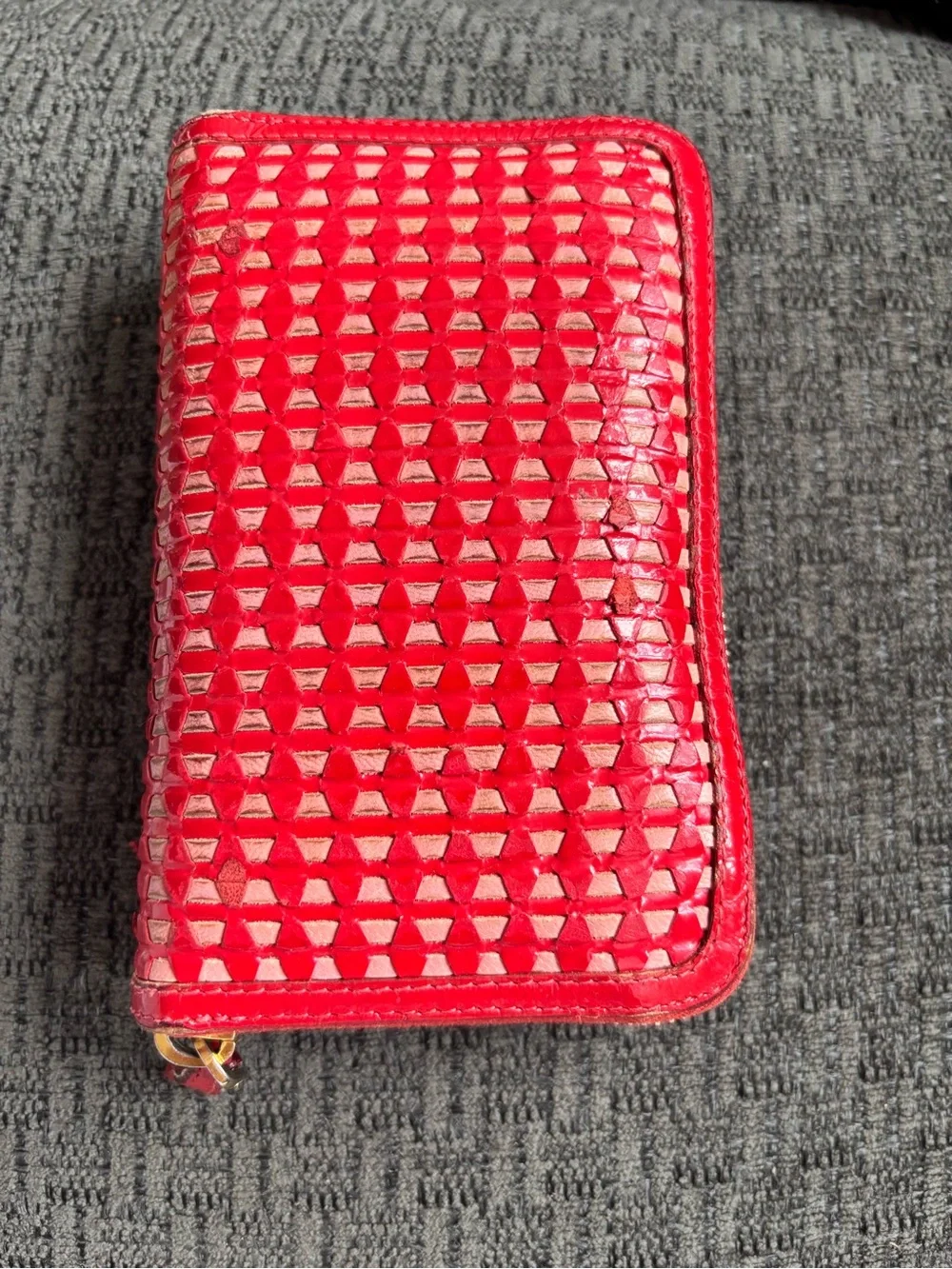 Miu Miu closure secure detail